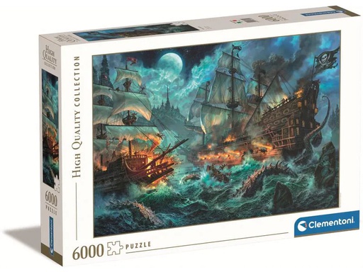 [90273108 1491988] Clementoni Puzzle Pirates Battle