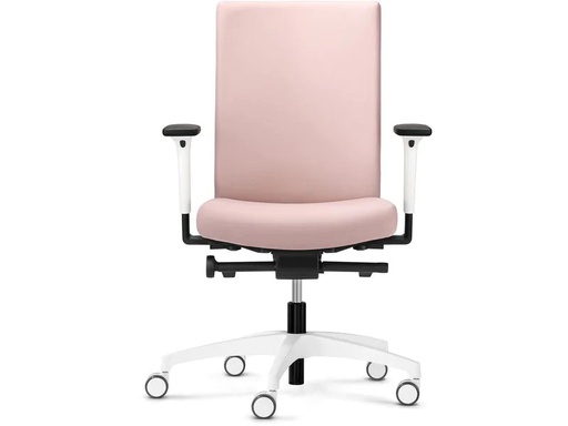 [90273120 1481460] Dauphin Bürostuhl Just Evo Cozy mit Polsterrücken, Pink