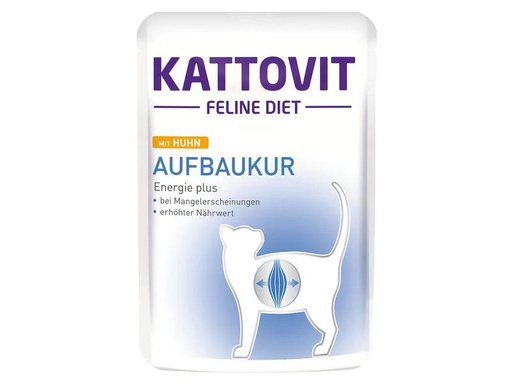 [90273123 1480702] Kattovit Nassfutter Aufbaukur Huhn, 85 g
