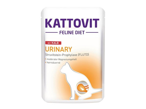 [90273163 1480692] Kattovit Nassfutter Urinary Kalb, 85 g