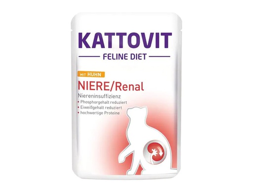 [90273175 1480689] Kattovit Nassfutter Niere/Renal Huhn, 85 g