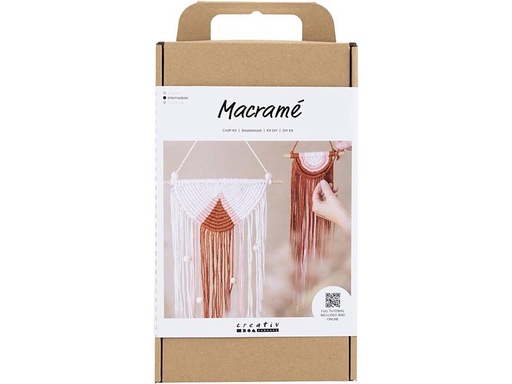 [90273180 1468181] Creativ Company Bastelset Macramé Wandschmuck