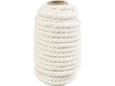 Creativ Company Baumwollgarn Macramé Schnur Naturweiss
