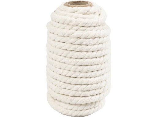 [90273213 1468190] Creativ Company Baumwollgarn Macramé Schnur Naturweiss