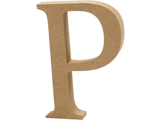 [90046635 1082705] Creativ Company Holzbuchstabe P 1 Stück