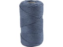 Creativ Company Baumwollgarn Macramé Kordel Blau