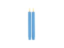 Sirius LED-Stabkerzen Set Smilla, 25 cm, Blau, 2 Stück, Aufladbar