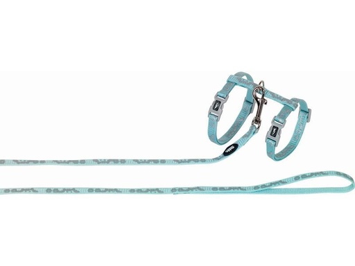 [90273342 1480165] Nobby Katzenhalsband Garnitur Hiding Cat, Hellblau
