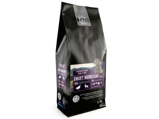 [90273516 1495346] Black Canyon Trockenfutter Adult Smoky Mountains Truthahn &amp; Hirsch, 5 kg