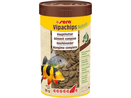 [90273539 1479188] sera Vipachips Nature, 250 ml, 90g
