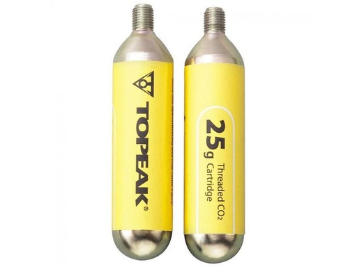 [90273554 1308212] Topeak CO2-Patrone Threaded 25 g mit Gewinde