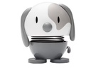Hoptimist Aufsteller Bumble Hund S 6.9 cm, Grau/Weiss