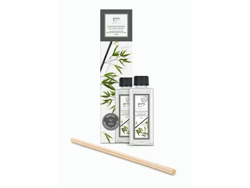 [90274057 1451746] ipuro Duftstäbchen Refill Black Bamboo mit Stäbchen 200 ml