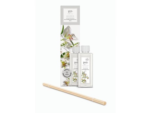 [90274075 1451744] ipuro Duftstäbchen Refill White Lily mit Stäbchen 200 ml