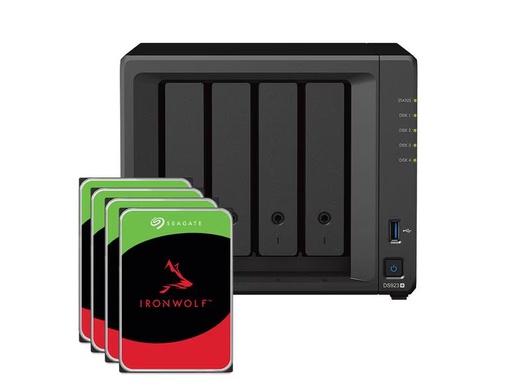 [90274100 1510057] Synology NAS Diskstation DS923+ 4-bay Seagate Ironwolf 8 TB