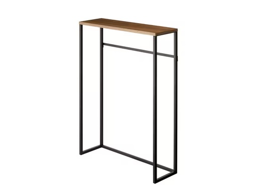 [90274104 1500774] Yamazaki Konsolentisch Tower 80.5 x 60 cm, Braun/Schwarz