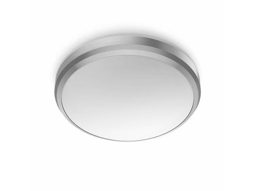 [90274111 1467106] Philips Deckenleuchte Doris, Ø 22 cm, 6W, 2700K, Nickel
