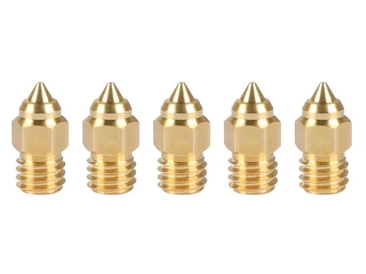 [90274198 1502153] Creality Düse Messing MK 0.4 mm, 5 Stück
