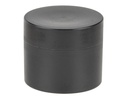 Glorex Kosmetik Dose doppelwandig 5 ml, Schwarz