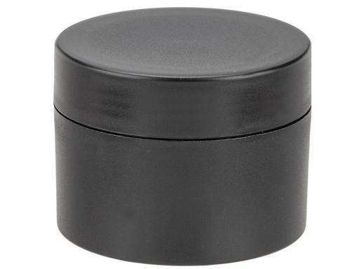 [90274217 1369024] Glorex Kosmetik Dose doppelwandig 50 ml, Schwarz