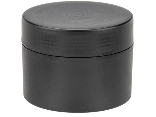 [90274308 1369025] Glorex Kosmetik Dose doppelwandig 100 ml, Schwarz