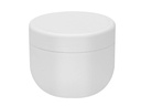 Glorex Kosmetik Dose einwandig 30 ml, Weiss