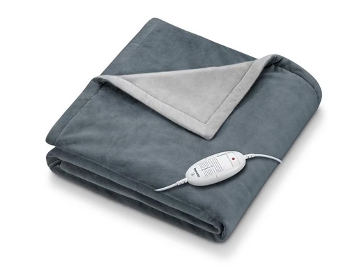[90274410 1507971] Beurer Wärmedecke HD 75 Cosy Dark Grey