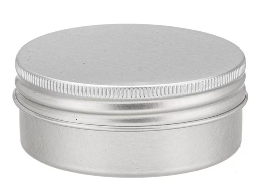 [90274421 1369032] Glorex Kosmetik Dose Alu-Schraubdeckeldose 35 ml
