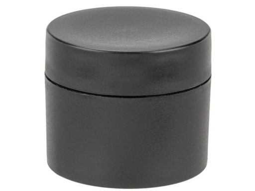 [90274498 1369023] Glorex Kosmetik Dose doppelwandig 30 ml, Schwarz