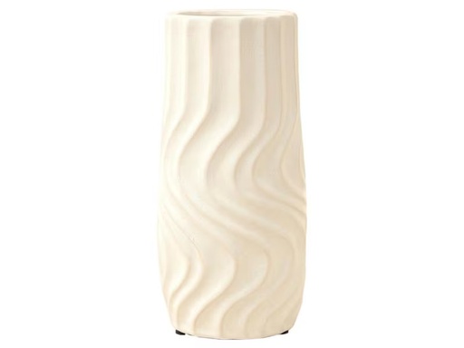 [90274513 1499949] Esmée Vase Twist 29.5 cm, Weiss