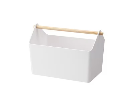 [90274514 1500768] Yamazaki Aufbewahrungsbox Favori Nature/Weiss