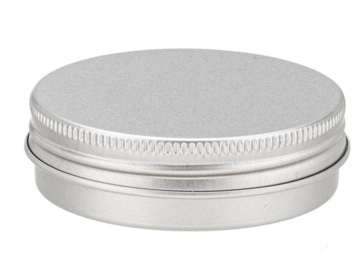 [90274516 1369031] Glorex Kosmetik Dose Alu-Schraubdeckeldose 25 ml, 2 Stück