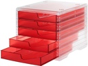 Styro Schubladenbox Styroswingbox light Cranberry