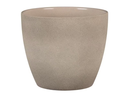[90274957 1471500] scheurich Blumentopf Stone 25 cm, Taupe