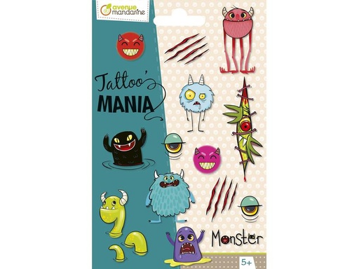 [90274978 1500878] Avenue Mandarine Tattoo Set Tattoo Mania Monster