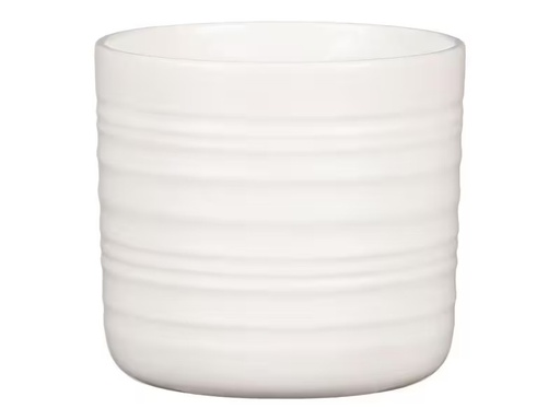 [90275022 1471520] scheurich Blumentopf Cottage 14.2 cm, Weiss