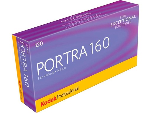 [90275308 1510808] Kodak Analogfilm Portra 160 120 5er Pack