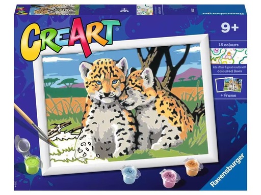 [90275337 1487914] Ravensburger Malen nach Zahlen CreArt: Safari Friends