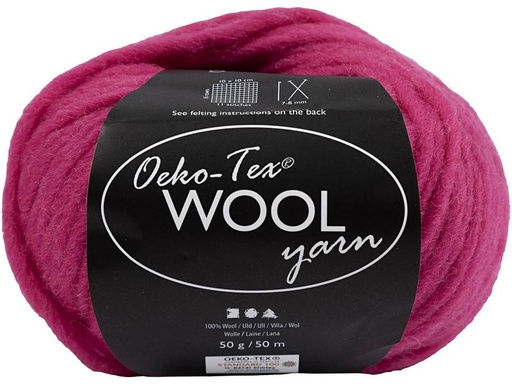 [90275339 1502220] Creativ Company Wolle Oeko-Tex 50 g, Pink