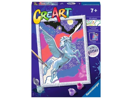 [90275355 1487915] Ravensburger Malen nach Zahlen CreArt: Powerful Pegasus