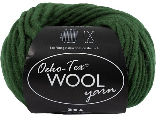 [90275484 1502225] Creativ Company Wolle Oeko-Tex 50 g, Grün
