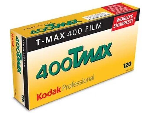 [90275490 1510803] Kodak Analogfilm T-Max 400 TMY 120 5er Pack