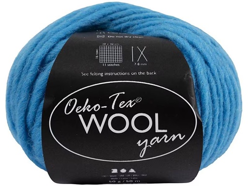 [90275518 1502224] Creativ Company Wolle Oeko-Tex 50 g, Türkis