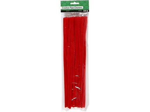 [90275542 1501787] Creativ Company Chenilledraht 6 mm, 50 Stück Rot