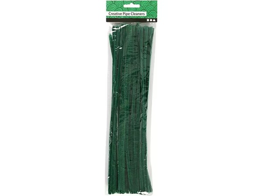 [90275558 1501790] Creativ Company Chenilledraht 6 mm 50 Stück, Grün