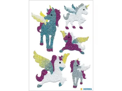 [90275564 1503315] Herma Stickers Motivsticker Einhörner Diamond, 1 Blatt