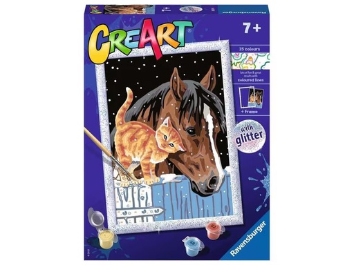 [90275568 1487918] Ravensburger Malset CreArt: Stable Friends
