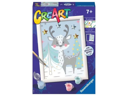 [90275573 1487909] Ravensburger Malen nach Zahlen CreArt: Cute Deer