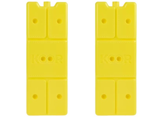 [90275713 1424455] KOOR Kühlelement Arctico M, Doppelpack Giallo