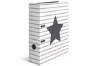 HERMA Ordner Sterne A4 7 cm, Grau